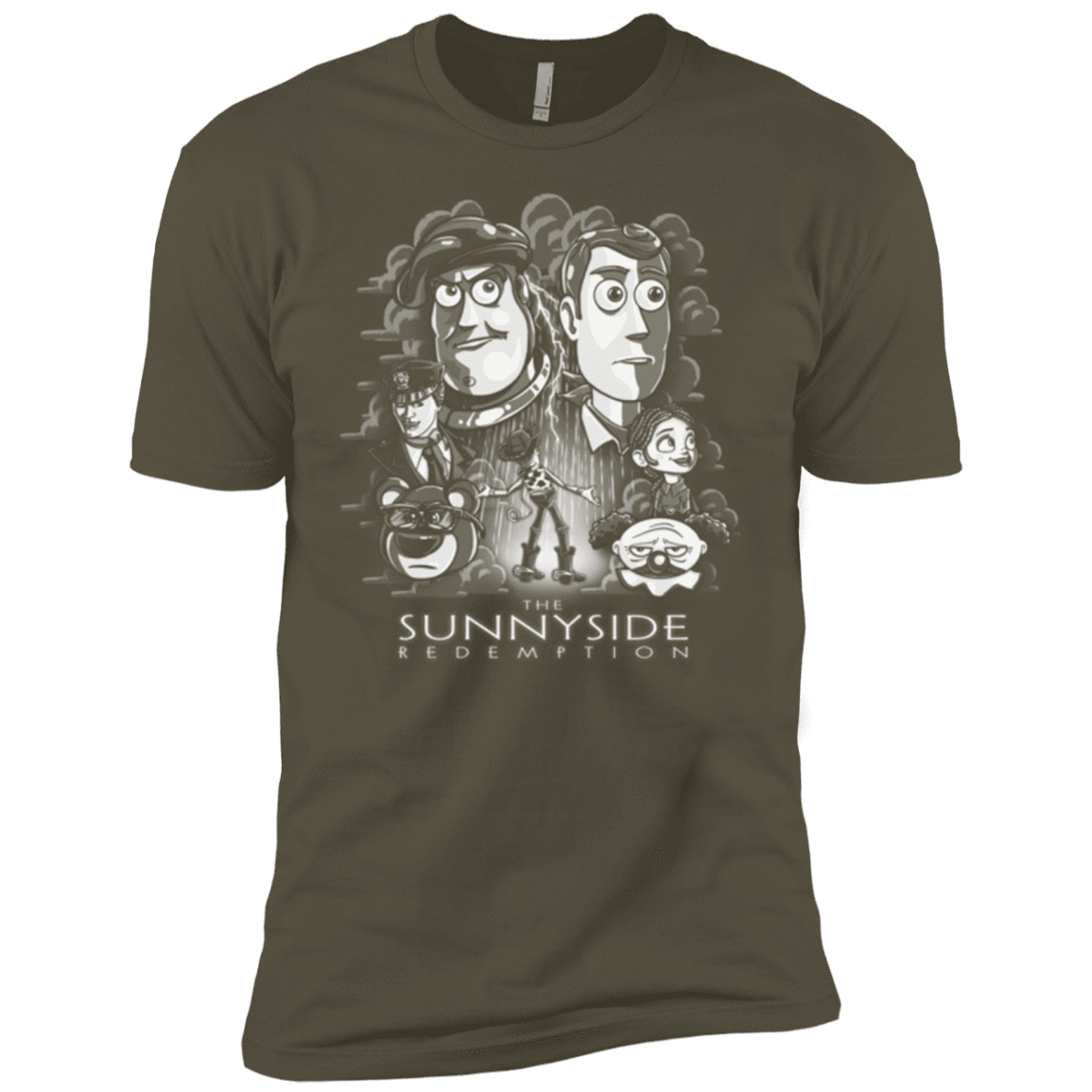 T-Shirts Military Green / X-Small The Sunnyside Redemption Men's Premium T-Shirt