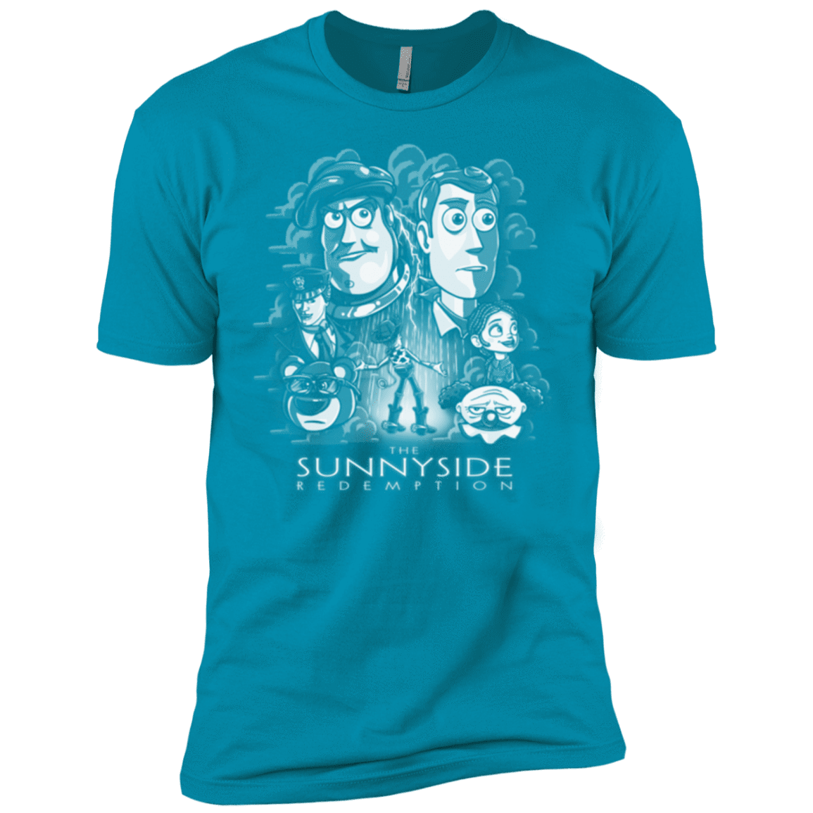 T-Shirts Turquoise / X-Small The Sunnyside Redemption Men's Premium T-Shirt