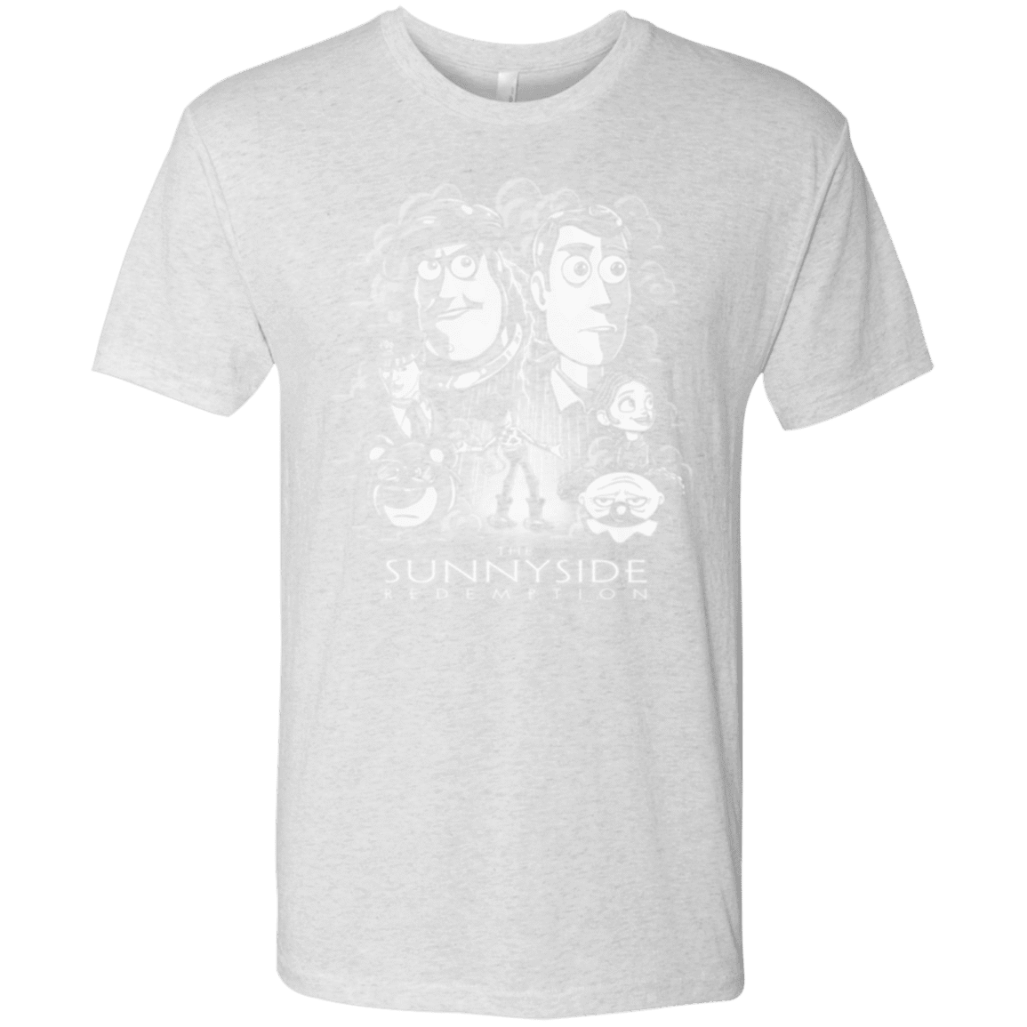 T-Shirts Heather White / Small The Sunnyside Redemption Men's Triblend T-Shirt
