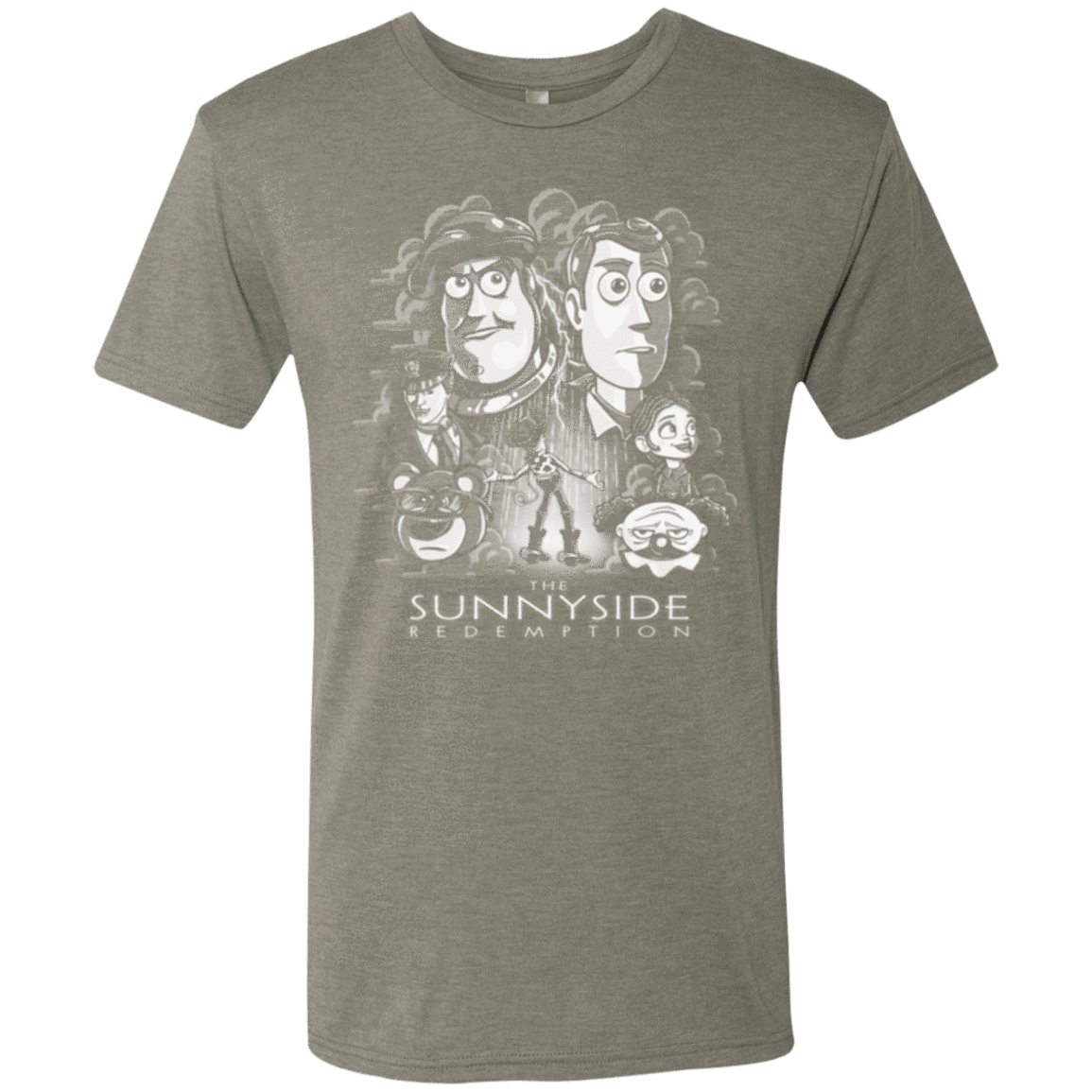 T-Shirts Venetian Grey / Small The Sunnyside Redemption Men's Triblend T-Shirt