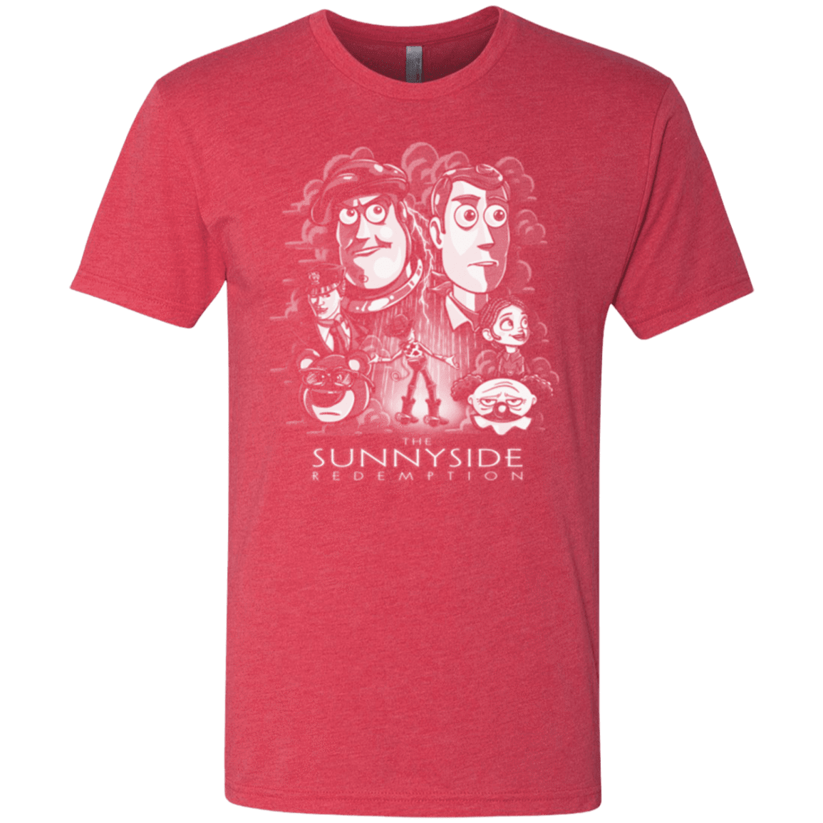 T-Shirts Vintage Red / Small The Sunnyside Redemption Men's Triblend T-Shirt