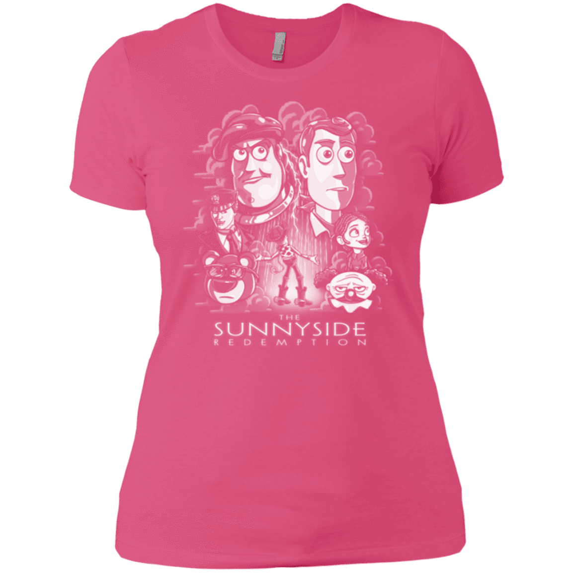 T-Shirts Hot Pink / X-Small The Sunnyside Redemption Women's Premium T-Shirt