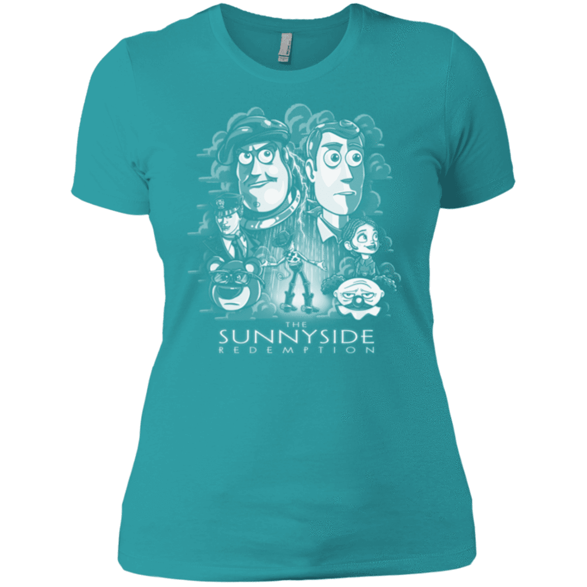 T-Shirts Tahiti Blue / X-Small The Sunnyside Redemption Women's Premium T-Shirt