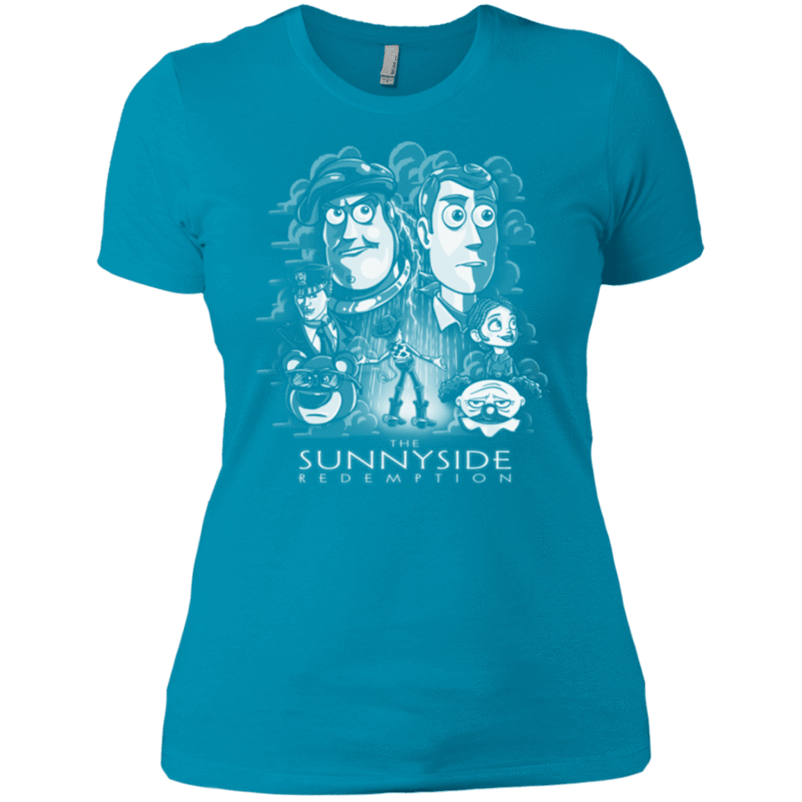 T-Shirts Turquoise / X-Small The Sunnyside Redemption Women's Premium T-Shirt
