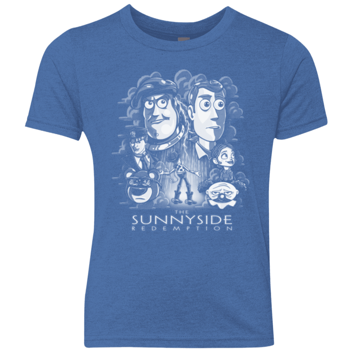 T-Shirts Vintage Royal / YXS The Sunnyside Redemption Youth Triblend T-Shirt