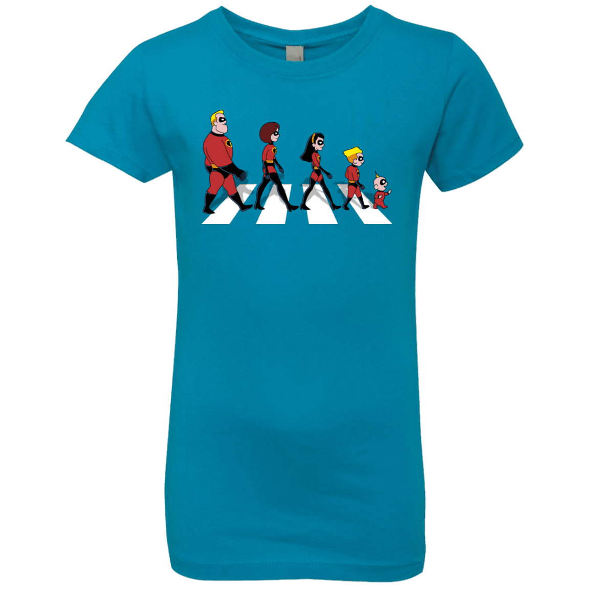 T-Shirts Turquoise / YXS The Supers Girls Premium T-Shirt