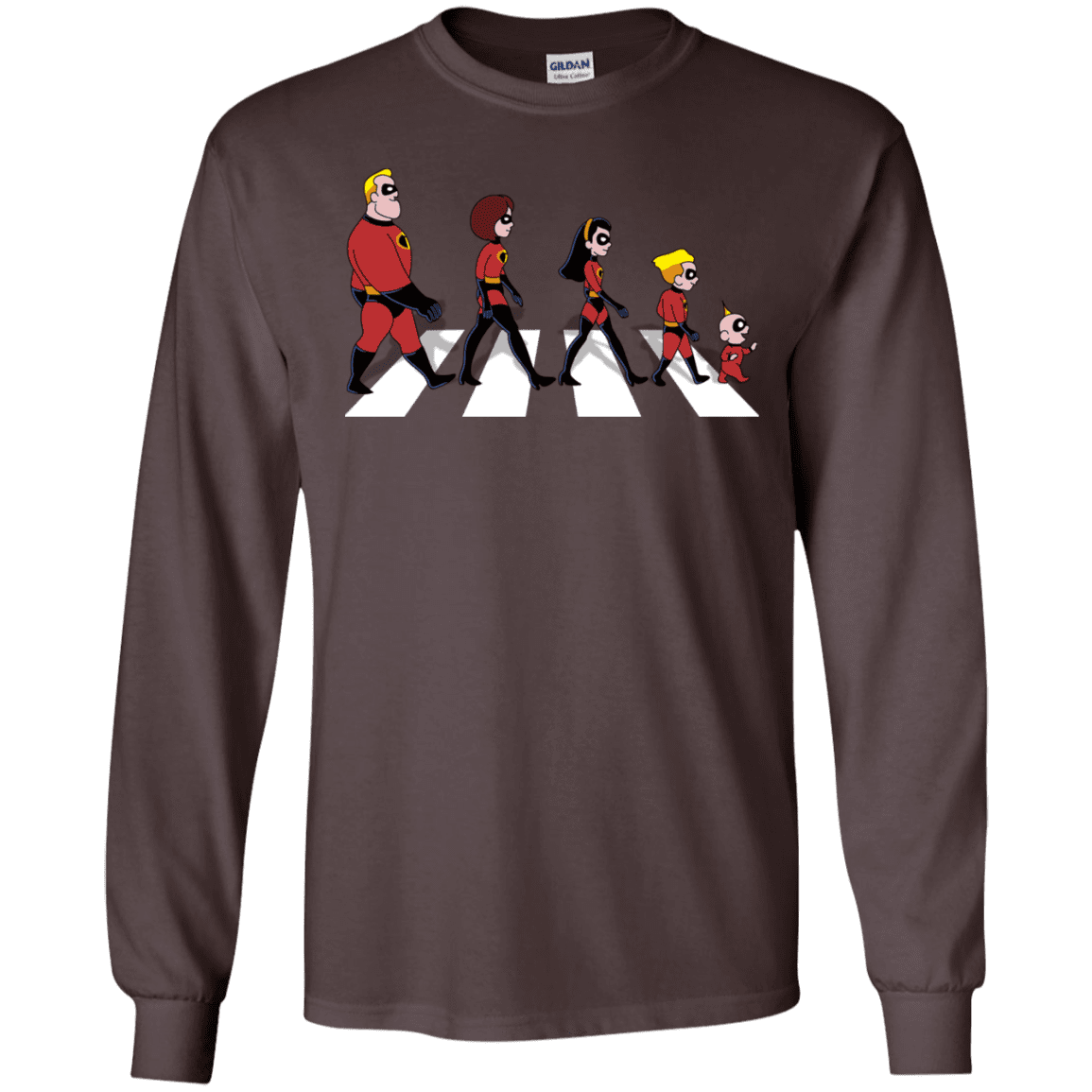 T-Shirts Dark Chocolate / S The Supers Men's Long Sleeve T-Shirt