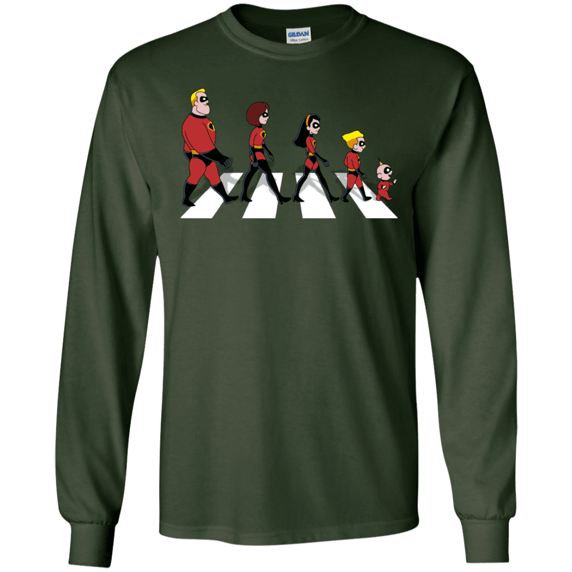 T-Shirts Forest Green / S The Supers Men's Long Sleeve T-Shirt