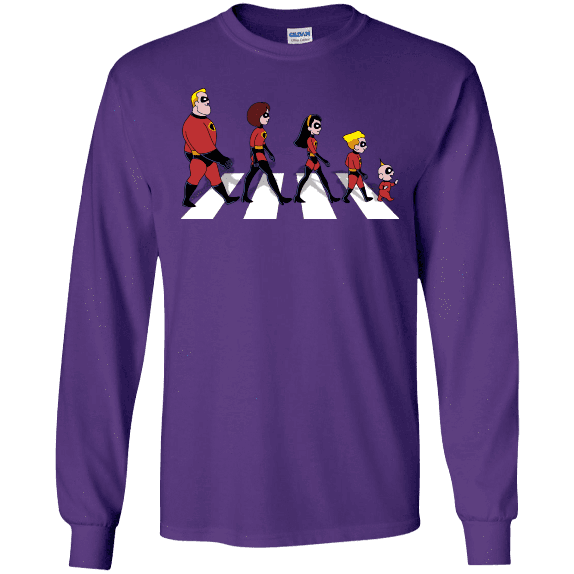 T-Shirts Purple / S The Supers Men's Long Sleeve T-Shirt