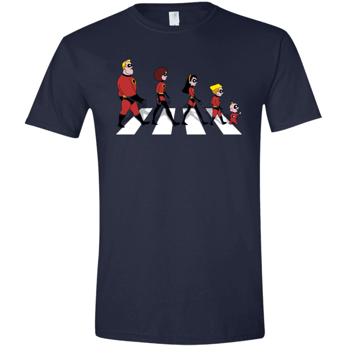 T-Shirts Navy / X-Small The Supers Men's Semi-Fitted Softstyle