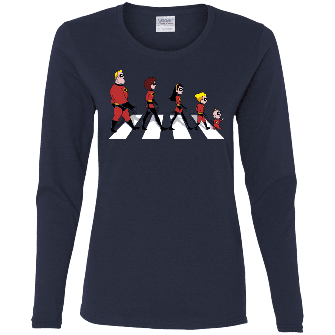 T-Shirts Navy / S The Supers Women's Long Sleeve T-Shirt