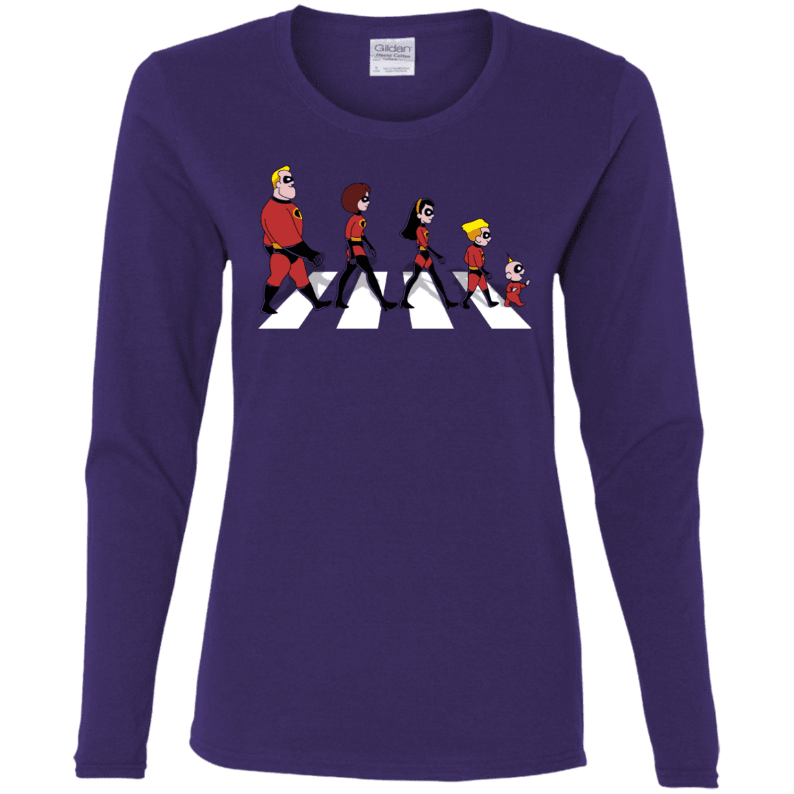 T-Shirts Purple / S The Supers Women's Long Sleeve T-Shirt