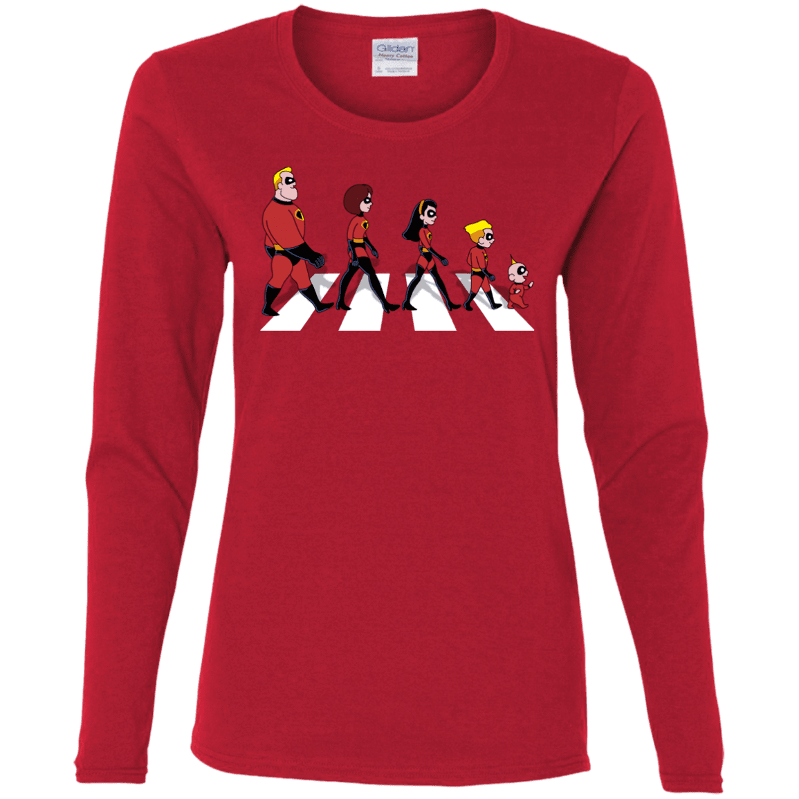T-Shirts Red / S The Supers Women's Long Sleeve T-Shirt