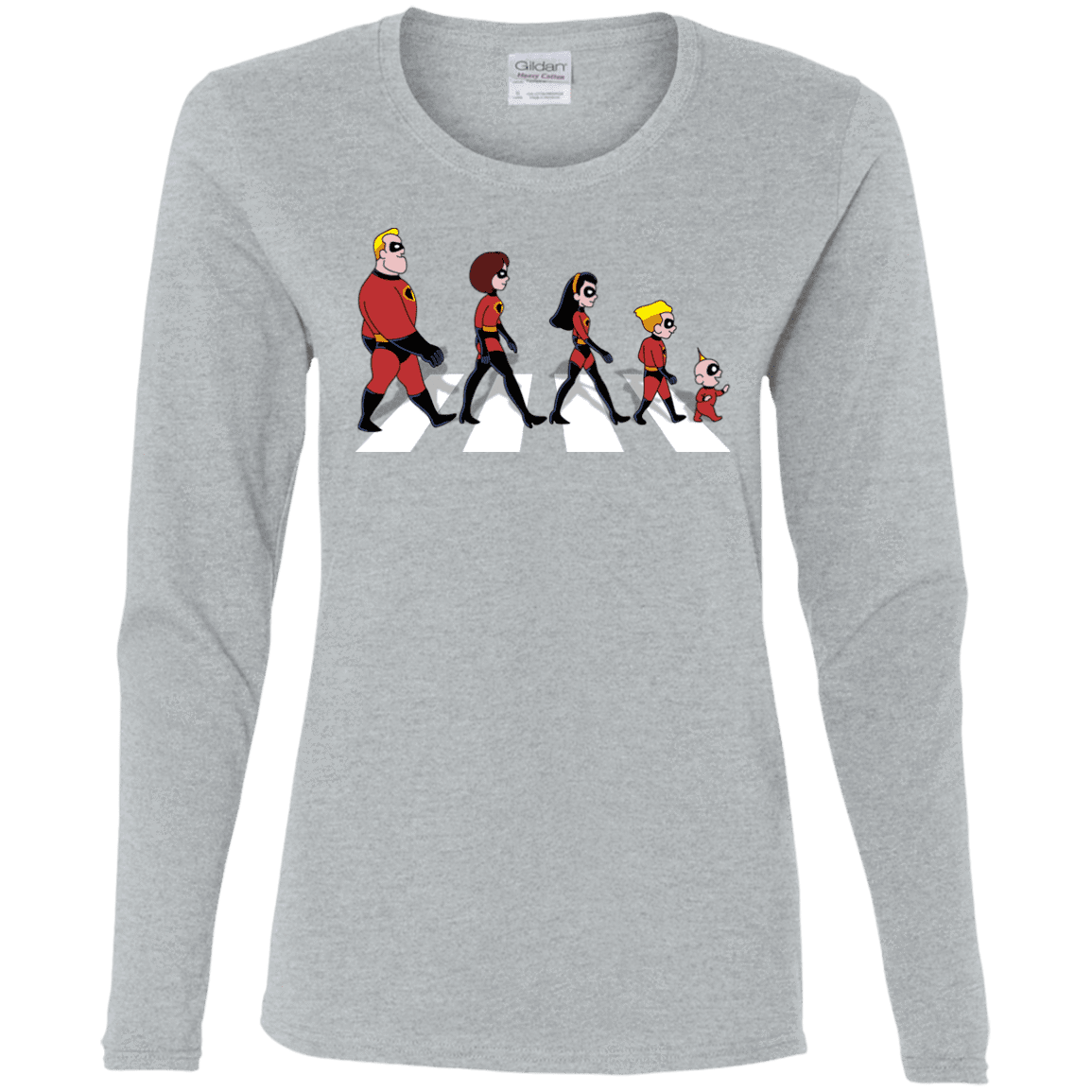 T-Shirts Sport Grey / S The Supers Women's Long Sleeve T-Shirt