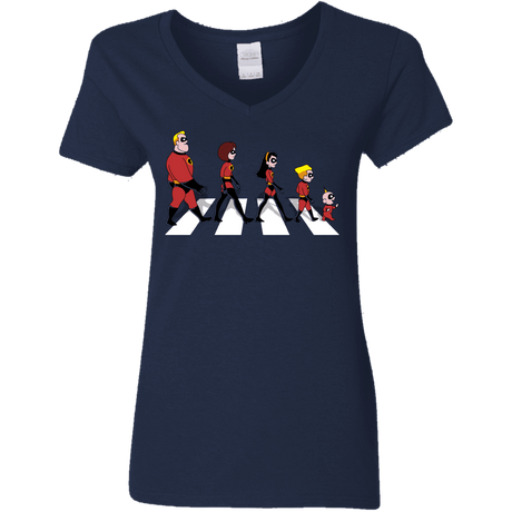 T-Shirts Navy / S The Supers Women's V-Neck T-Shirt