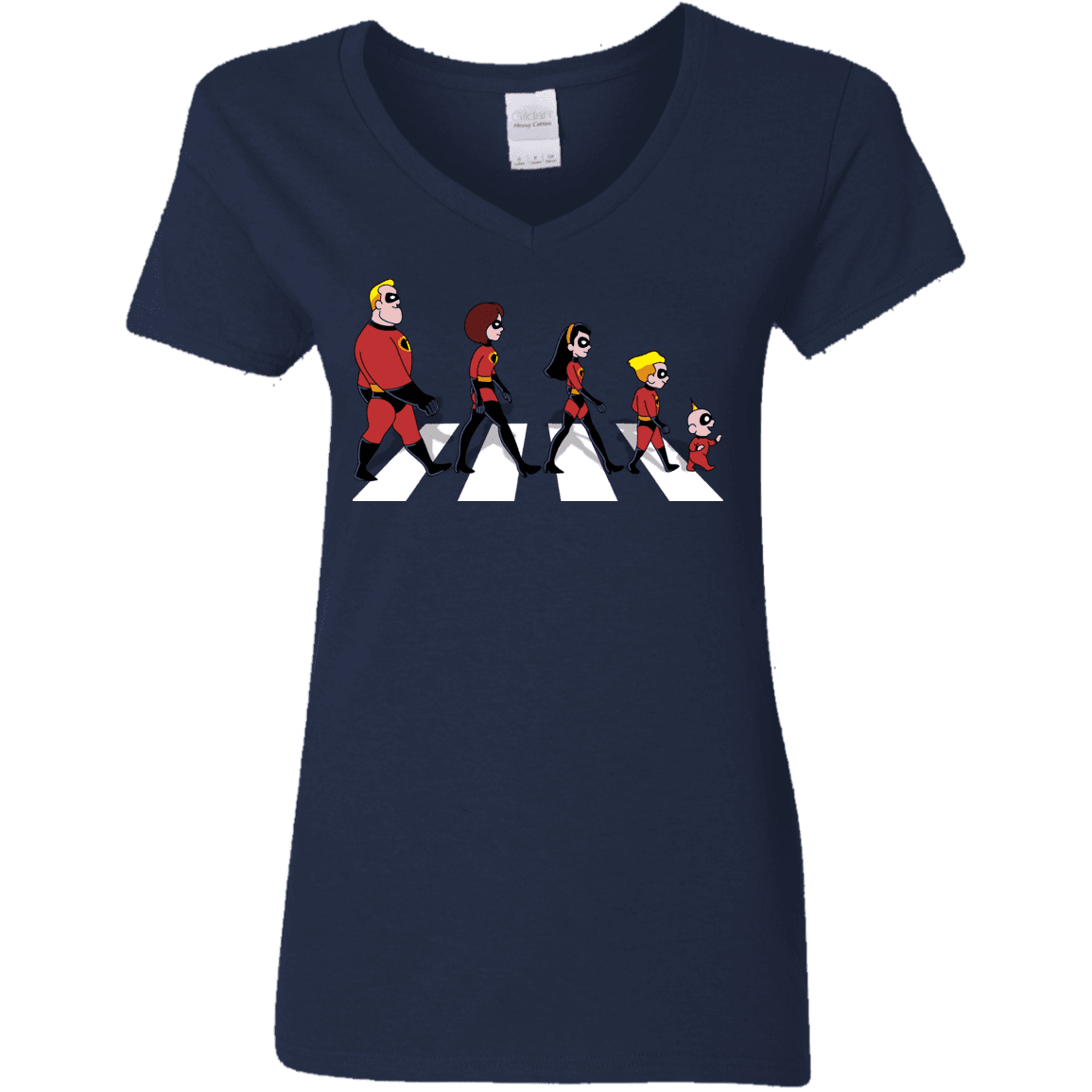 T-Shirts Navy / S The Supers Women's V-Neck T-Shirt
