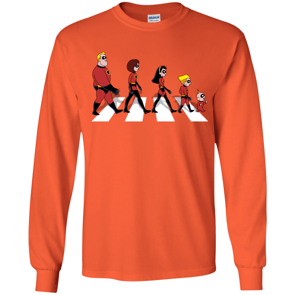 T-Shirts Orange / YS The Supers Youth Long Sleeve T-Shirt