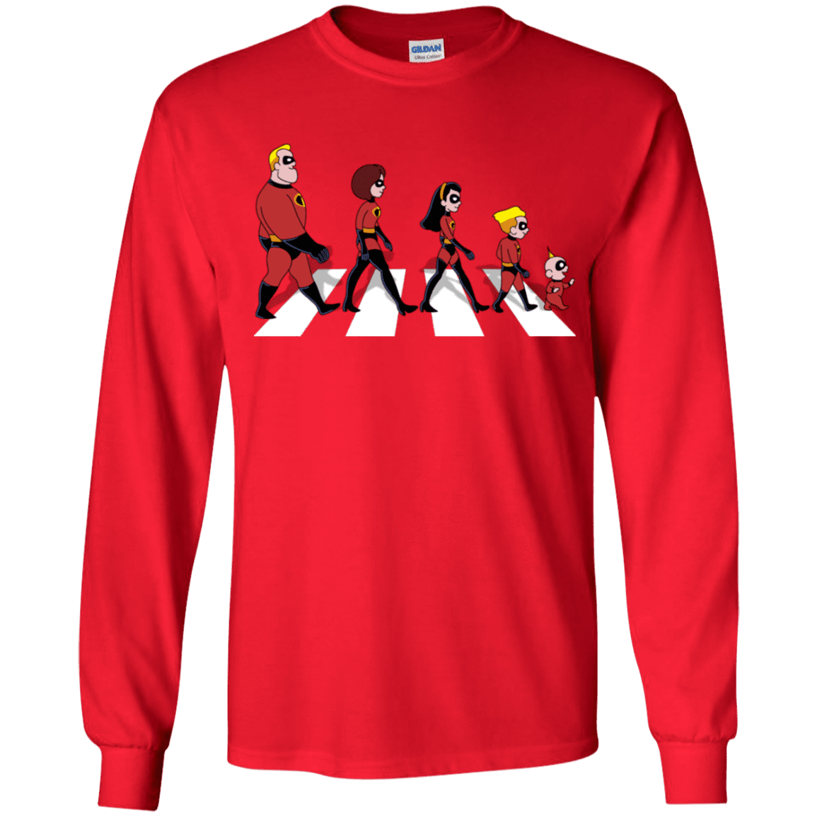 T-Shirts Red / YS The Supers Youth Long Sleeve T-Shirt