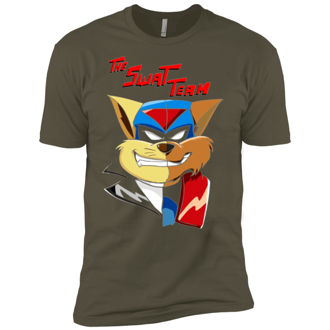 T-Shirts Military Green / X-Small The Swat Team Men's Premium T-Shirt