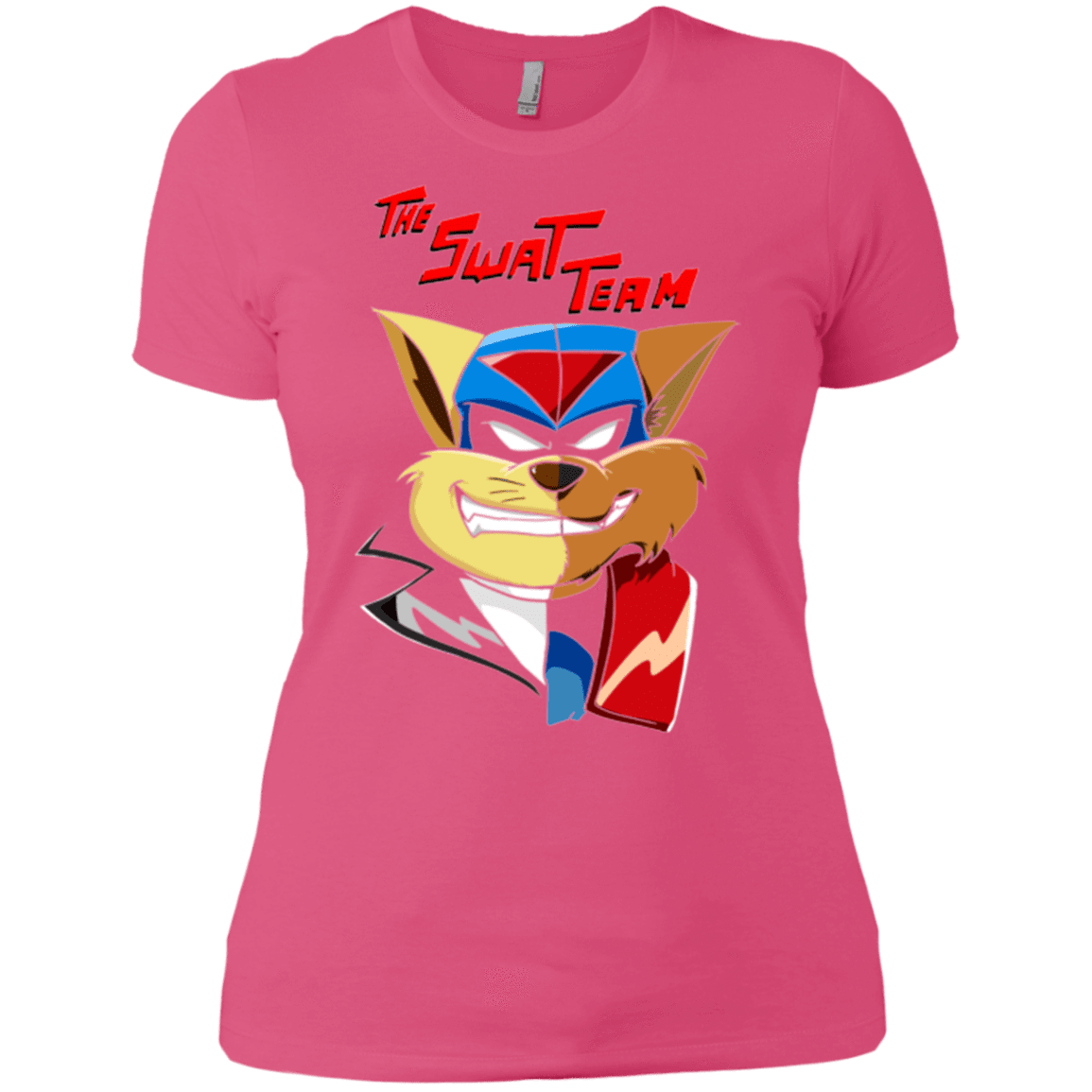 T-Shirts Hot Pink / X-Small The Swat Team Women's Premium T-Shirt