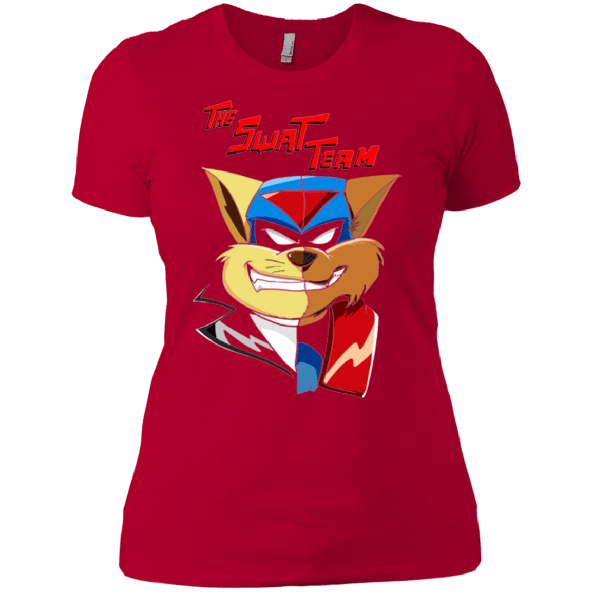 T-Shirts Red / X-Small The Swat Team Women's Premium T-Shirt
