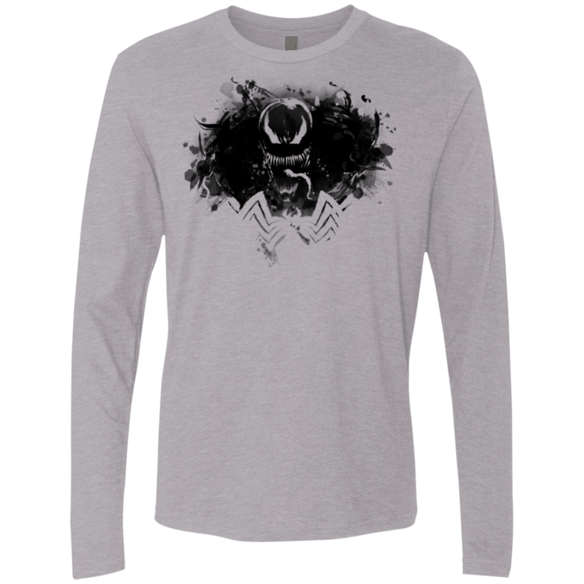 T-Shirts Heather Grey / Small The Symbiote Men's Premium Long Sleeve