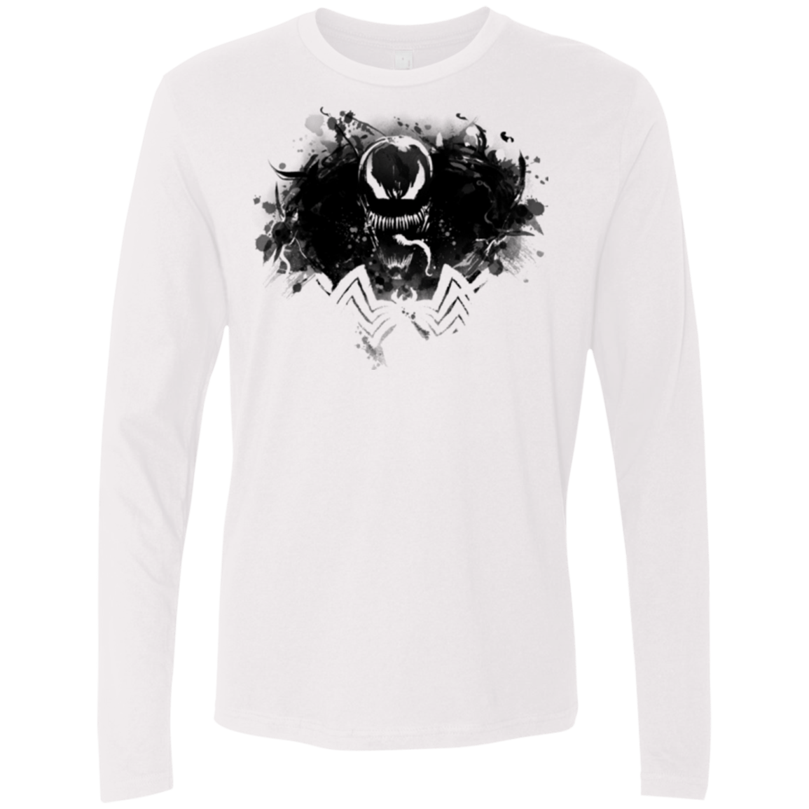 T-Shirts White / Small The Symbiote Men's Premium Long Sleeve
