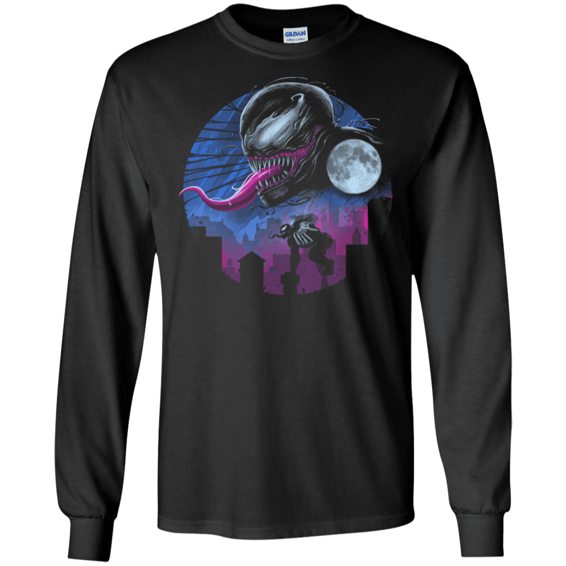 T-Shirts Black / S The Symbiote Story Men's Long Sleeve T-Shirt
