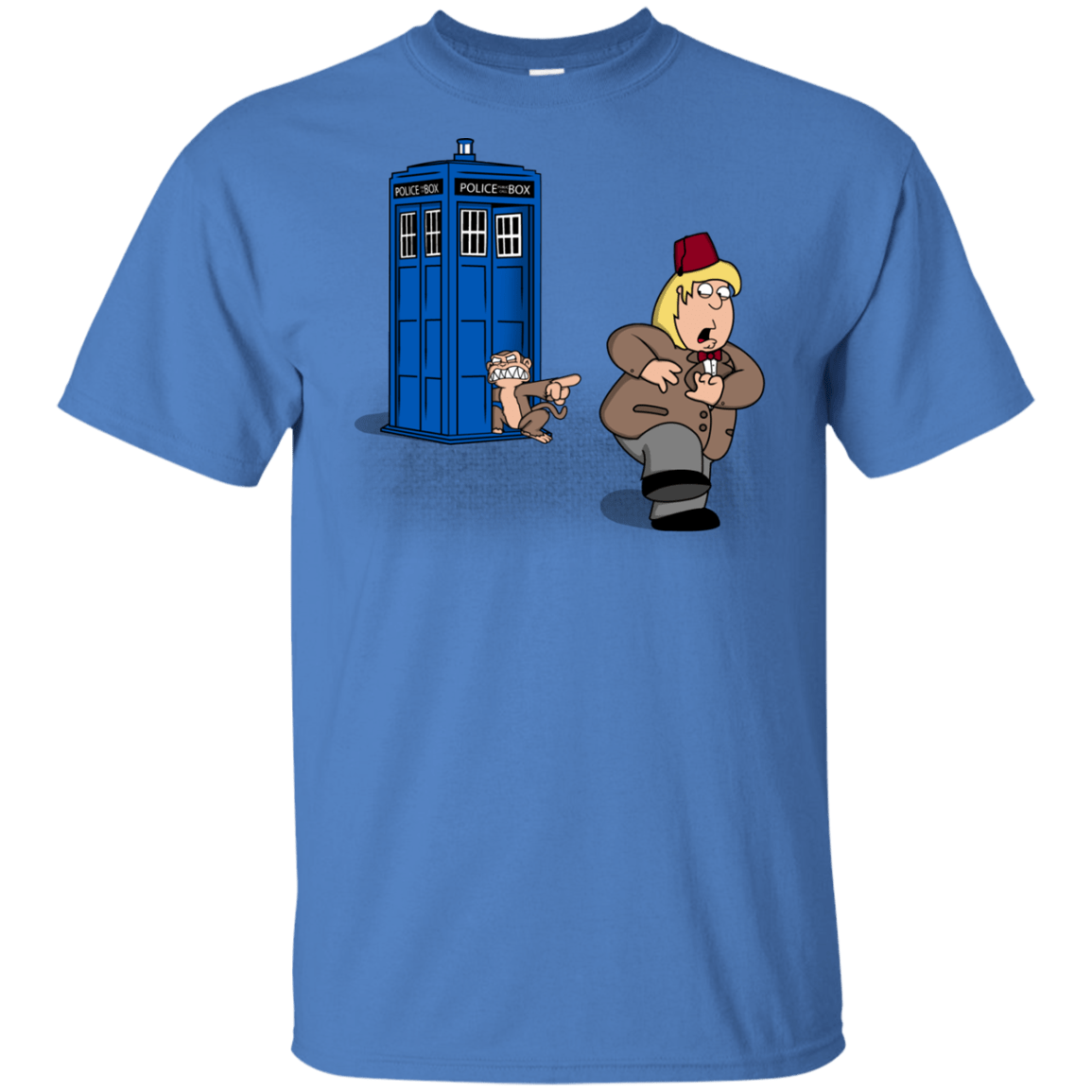 T-Shirts Iris / YXS The Tardis Monkey Youth T-Shirt