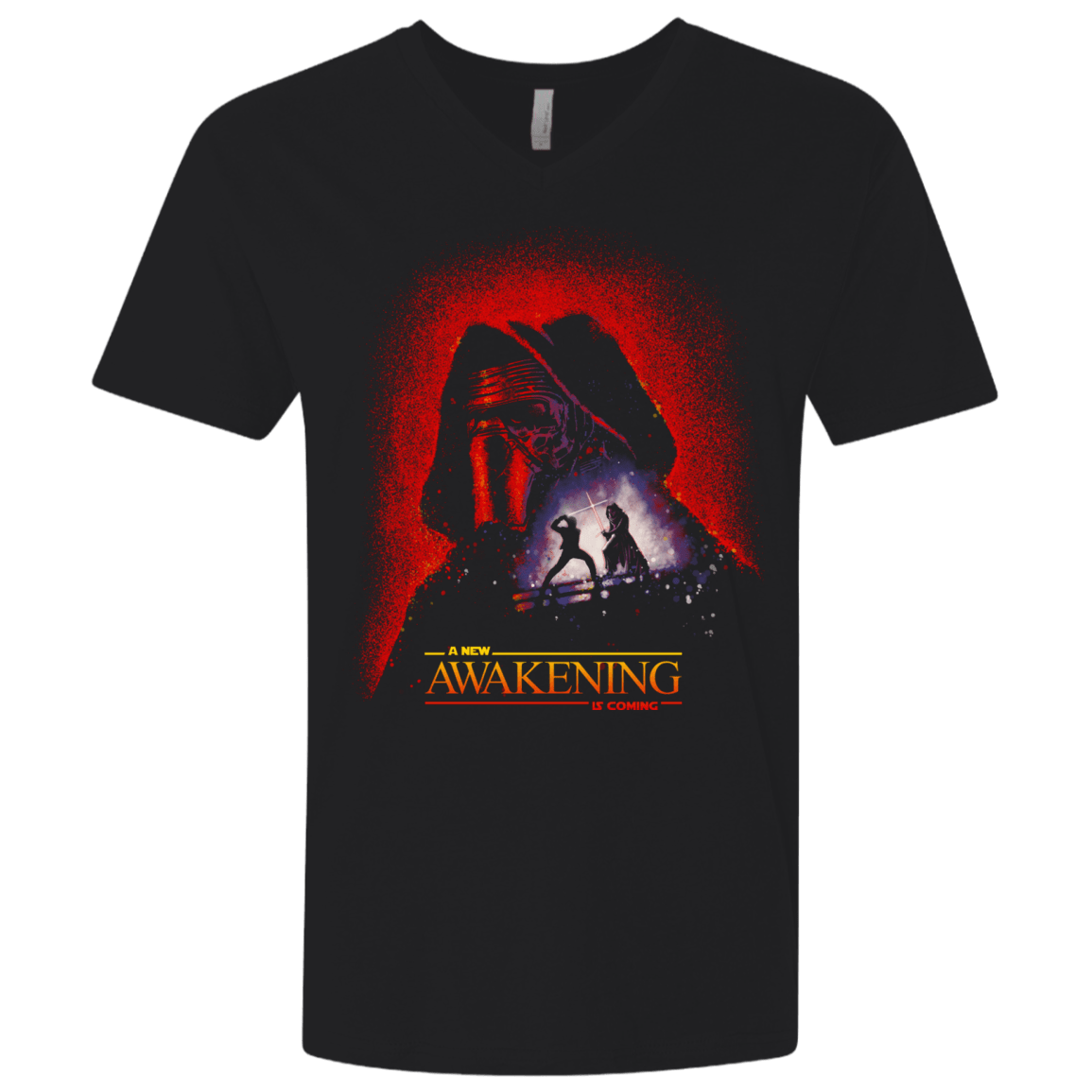 T-Shirts Black / X-Small The Teaser Awakens Men's Premium V-Neck