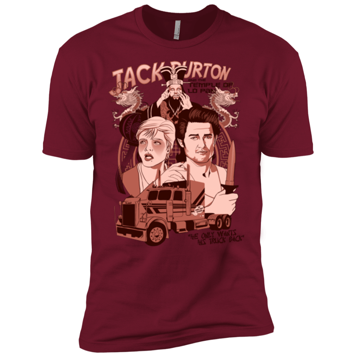 T-Shirts Cardinal / X-Small The Temple of Lo Pan Men's Premium T-Shirt