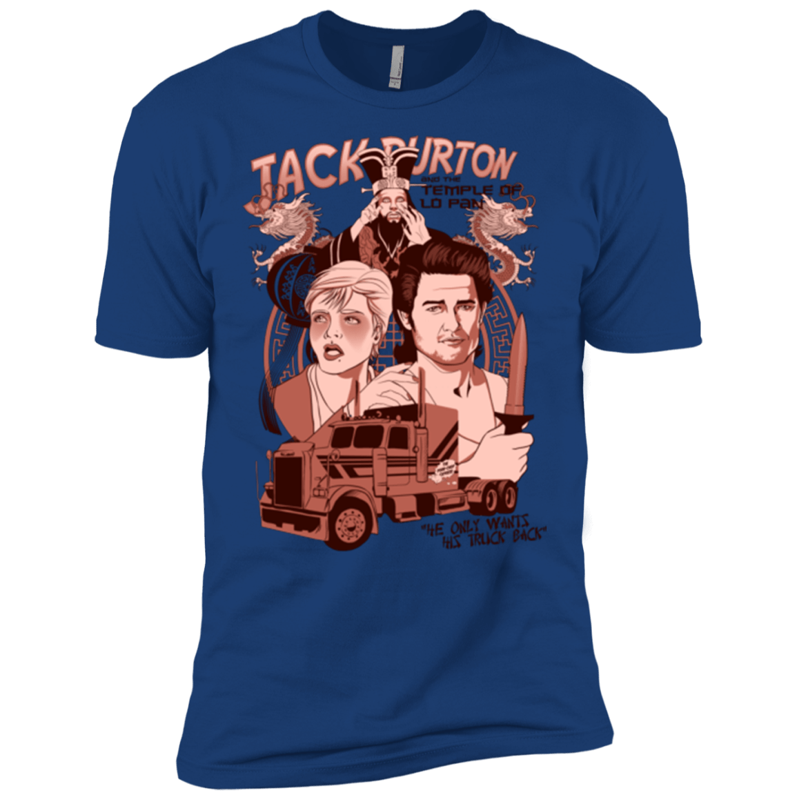 T-Shirts Royal / X-Small The Temple of Lo Pan Men's Premium T-Shirt