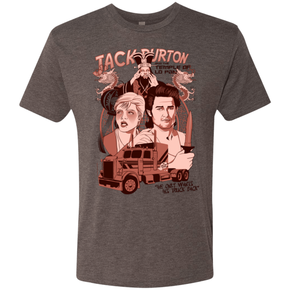 T-Shirts Macchiato / Small The Temple of Lo Pan Men's Triblend T-Shirt