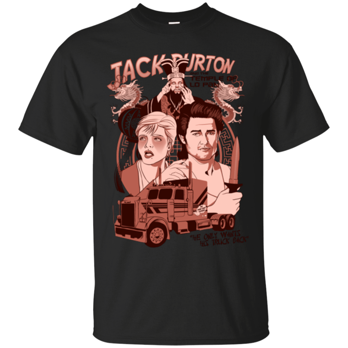 T-Shirts Black / Small The Temple of Lo Pan T-Shirt