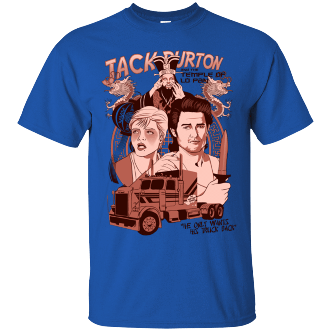 T-Shirts Royal / Small The Temple of Lo Pan T-Shirt