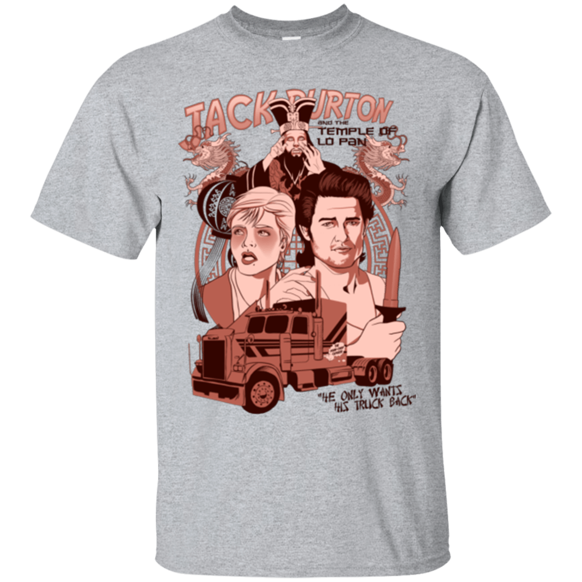 T-Shirts Sport Grey / Small The Temple of Lo Pan T-Shirt