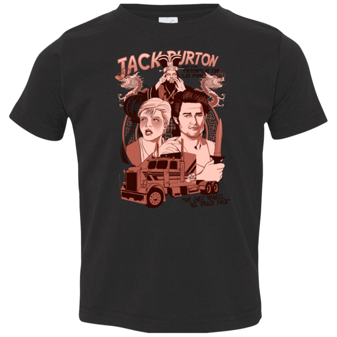 T-Shirts Black / 2T The Temple of Lo Pan Toddler Premium T-Shirt