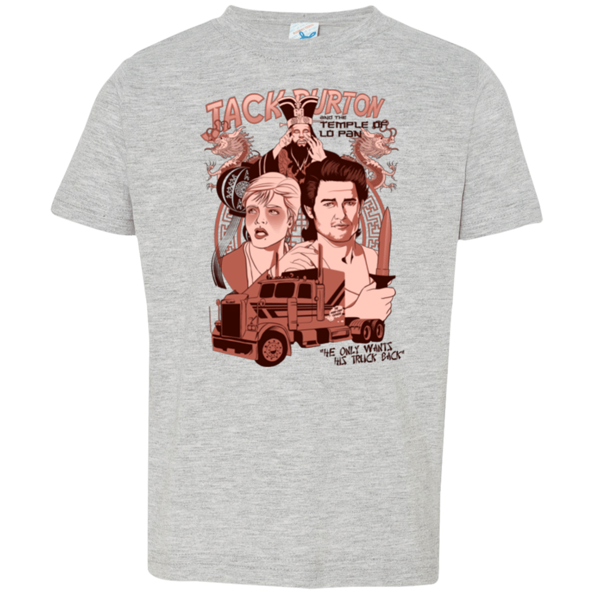 T-Shirts Heather / 2T The Temple of Lo Pan Toddler Premium T-Shirt