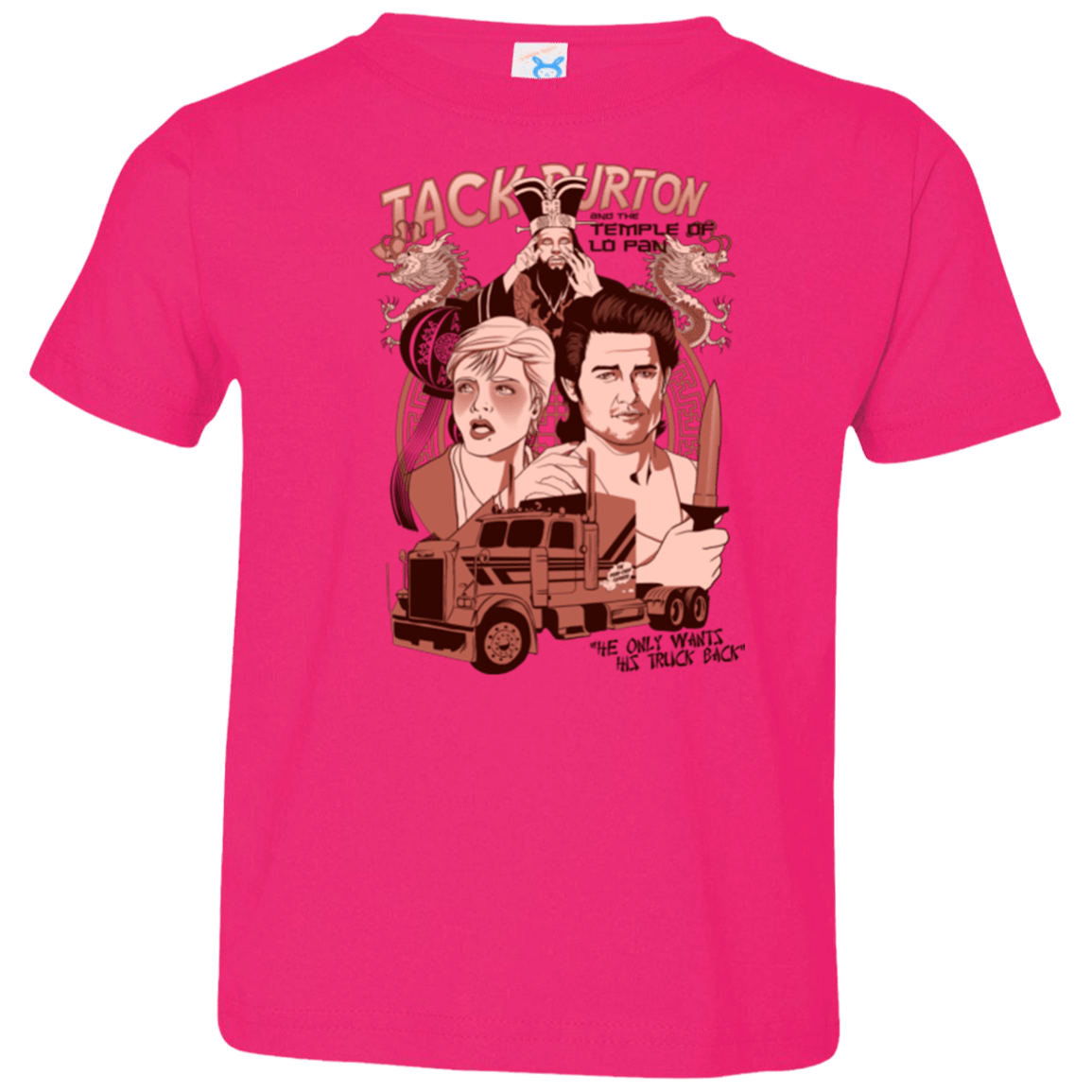 T-Shirts Hot Pink / 2T The Temple of Lo Pan Toddler Premium T-Shirt