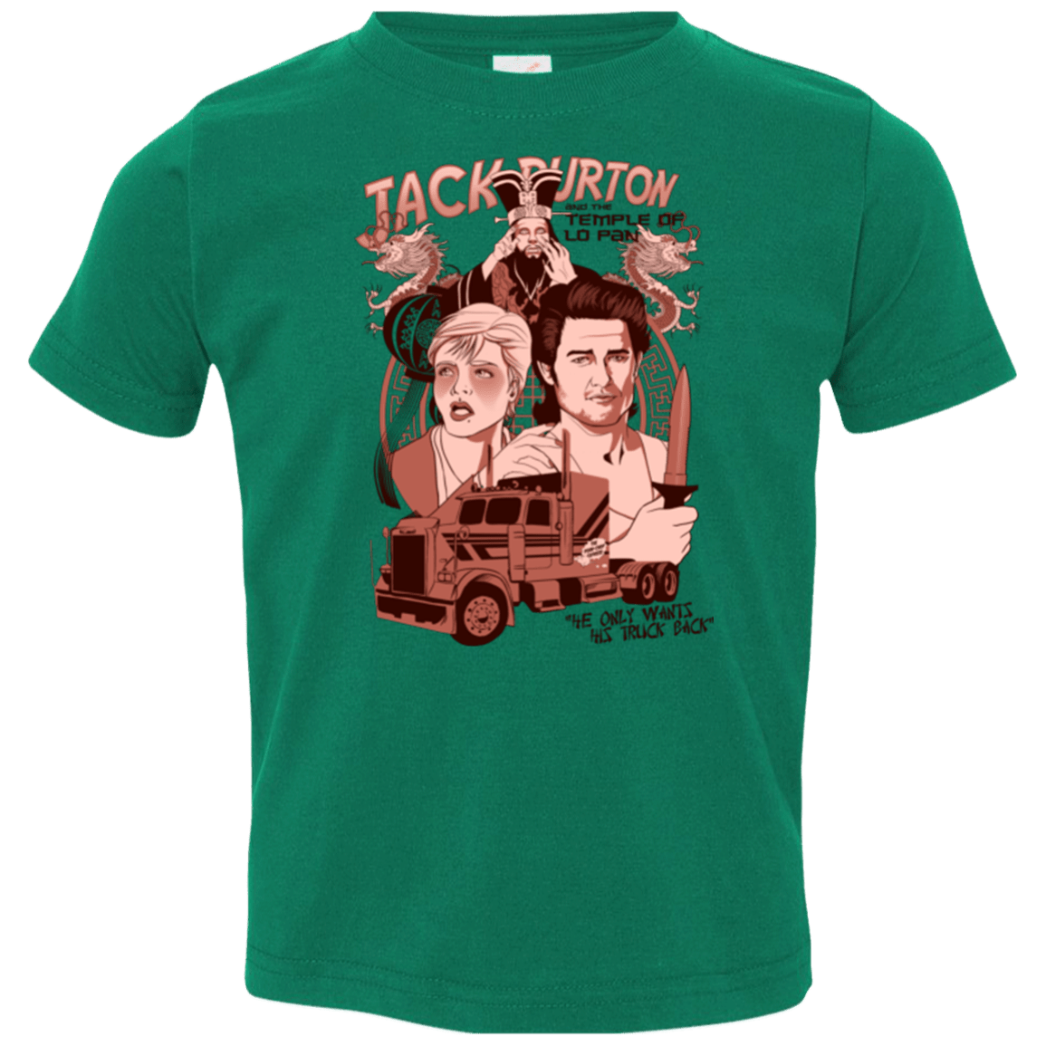 T-Shirts Kelly / 2T The Temple of Lo Pan Toddler Premium T-Shirt