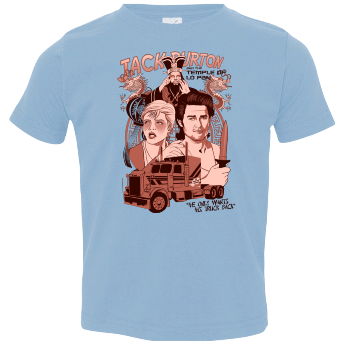 T-Shirts Light Blue / 2T The Temple of Lo Pan Toddler Premium T-Shirt