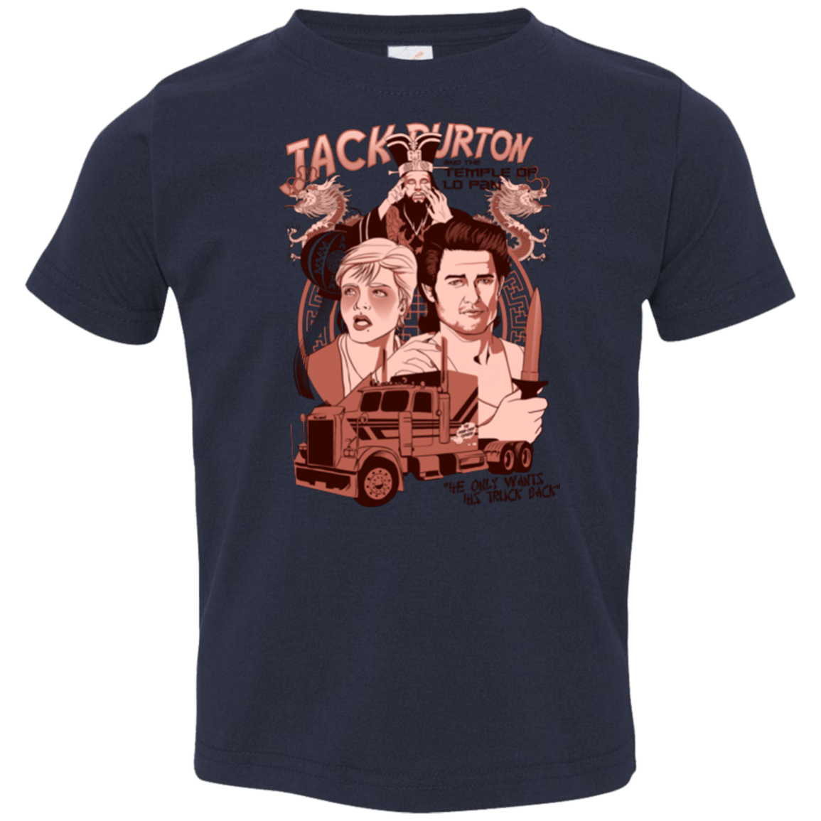 T-Shirts Navy / 2T The Temple of Lo Pan Toddler Premium T-Shirt