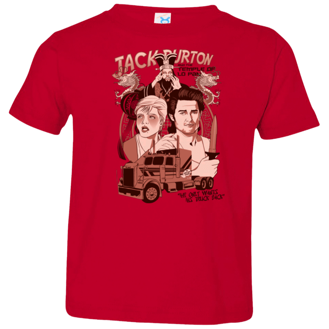 T-Shirts Red / 2T The Temple of Lo Pan Toddler Premium T-Shirt