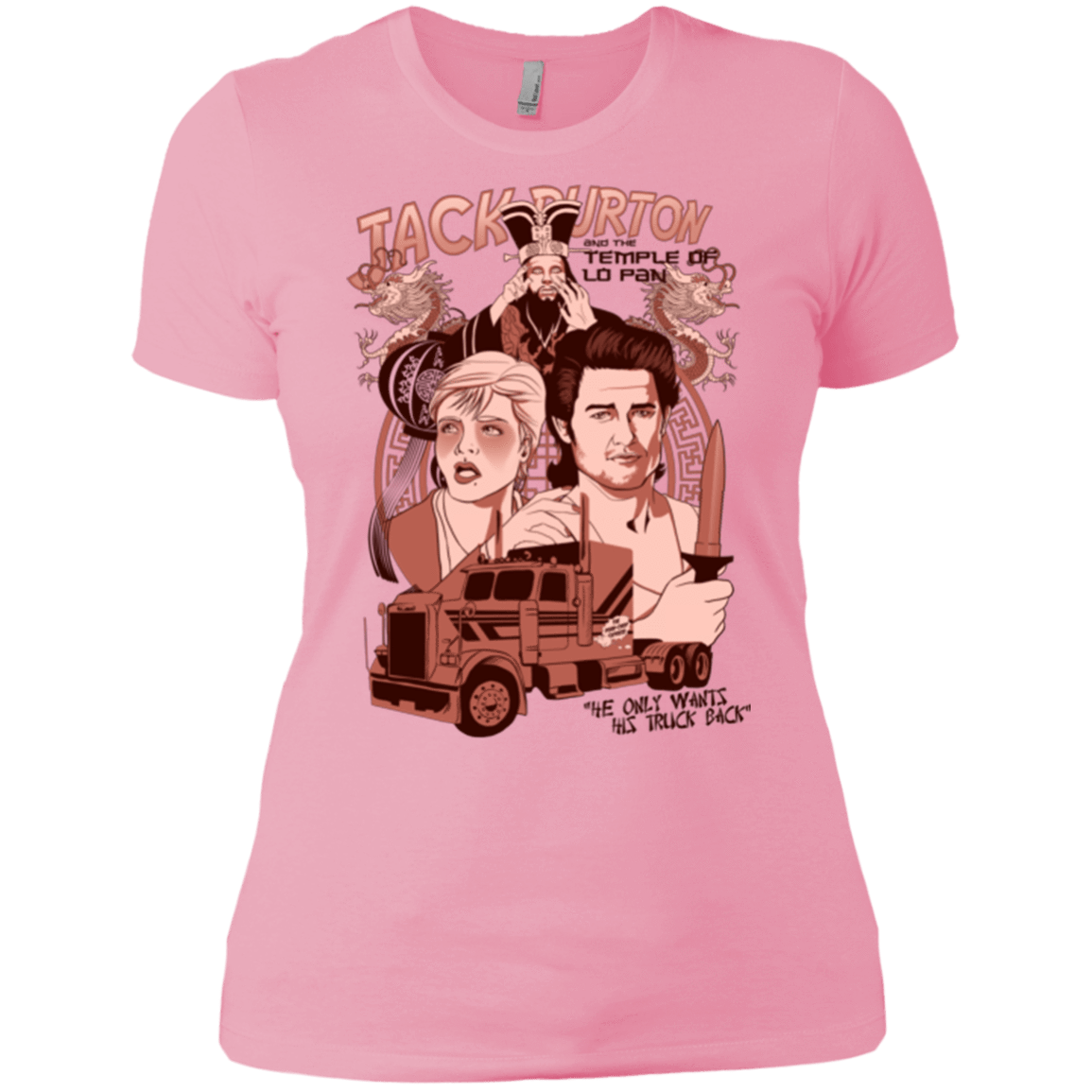 T-Shirts Light Pink / X-Small The Temple of Lo Pan Women's Premium T-Shirt