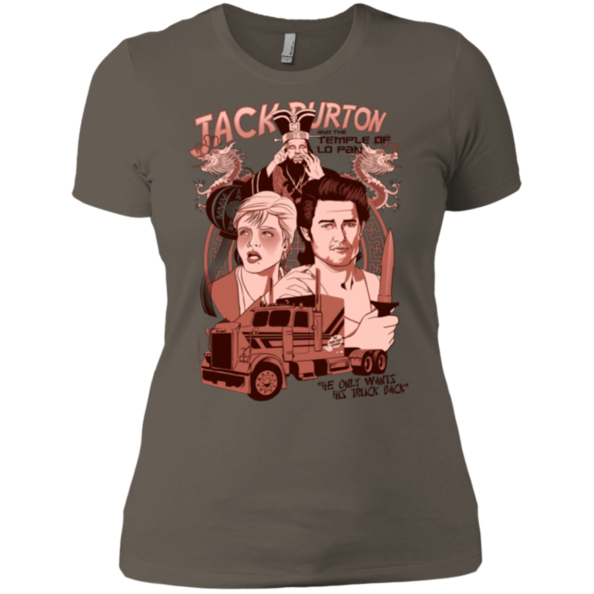 T-Shirts Warm Grey / X-Small The Temple of Lo Pan Women's Premium T-Shirt