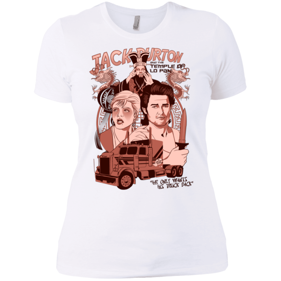 T-Shirts White / X-Small The Temple of Lo Pan Women's Premium T-Shirt