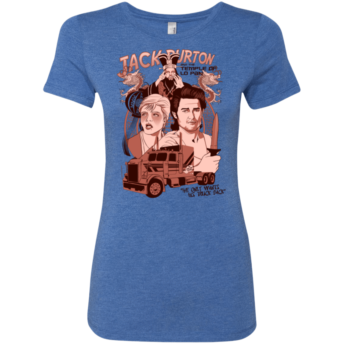 T-Shirts Vintage Royal / Small The Temple of Lo Pan Women's Triblend T-Shirt