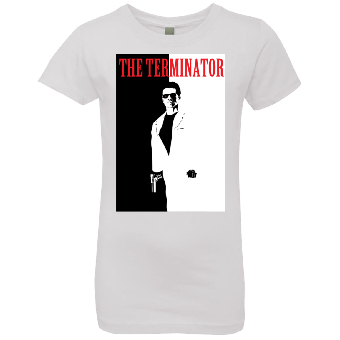 T-Shirts White / YXS The Terminator Girls Premium T-Shirt