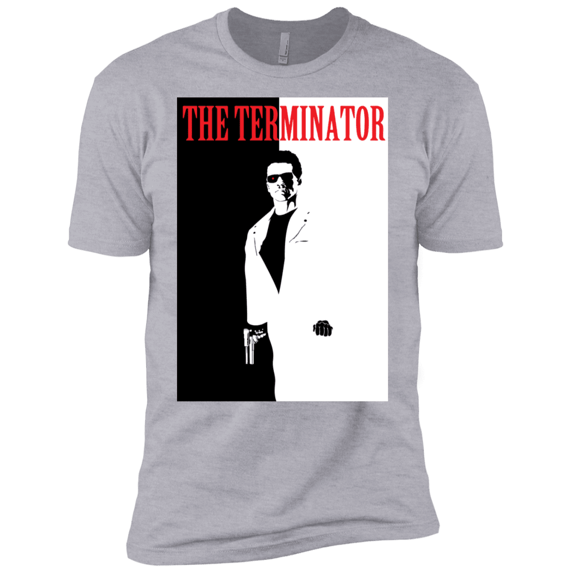 T-Shirts Heather Grey / X-Small The Terminator Men's Premium T-Shirt