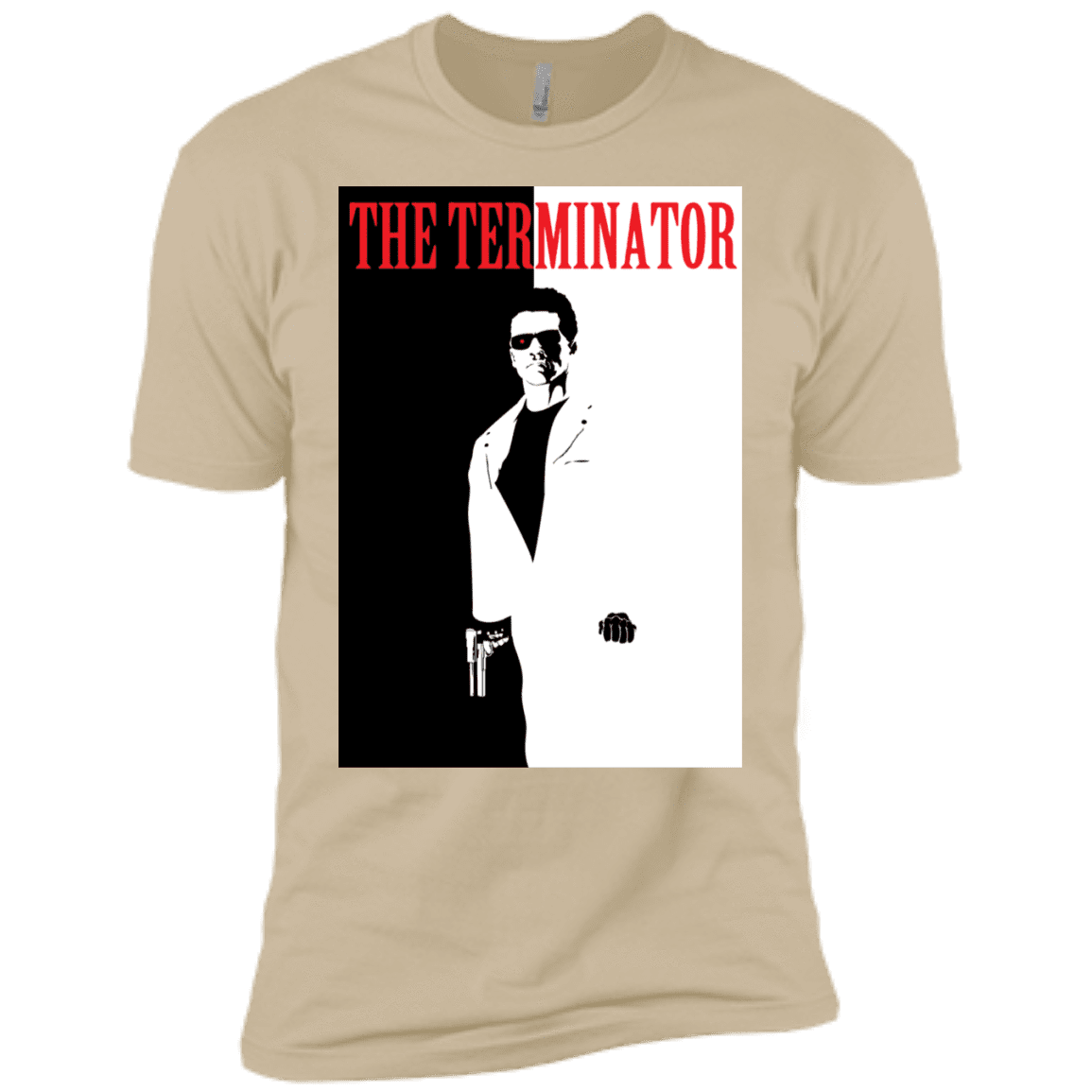 T-Shirts Sand / X-Small The Terminator Men's Premium T-Shirt